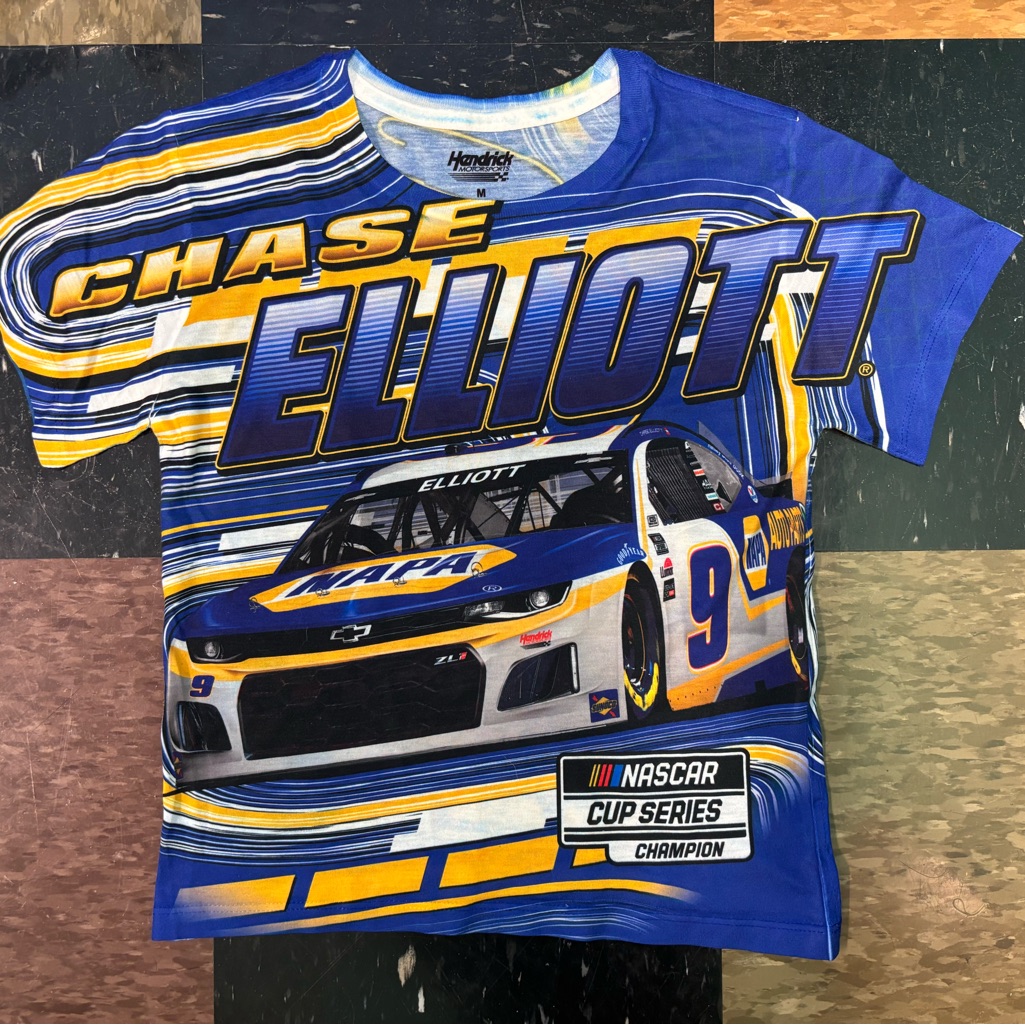 Hendrick Motorsports Kids Racing Tee  Blue